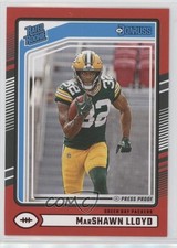 2024 Panini Donruss Rated Rookie Red Press Proof Marshawn Lloyd #374 7l6