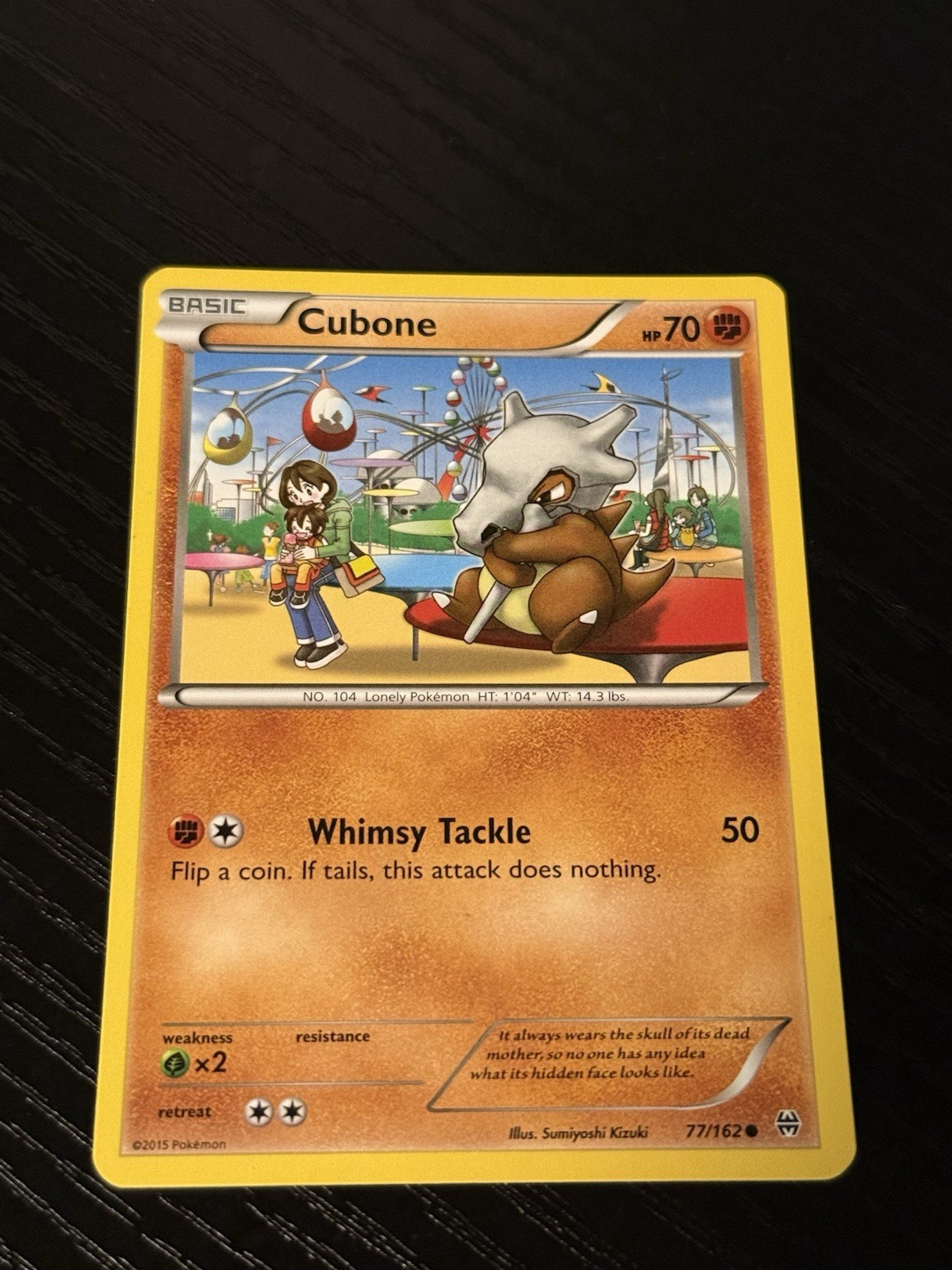Cubone 77/162  XY Breakthrough (2015) Unique Art Common Pokemon TCG NM/M