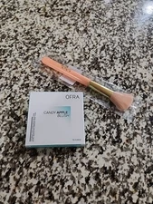 Alamar Angled Blush Brush (NEW) + OFRA Candy Apple Blush | Full-Size Makeup Duo