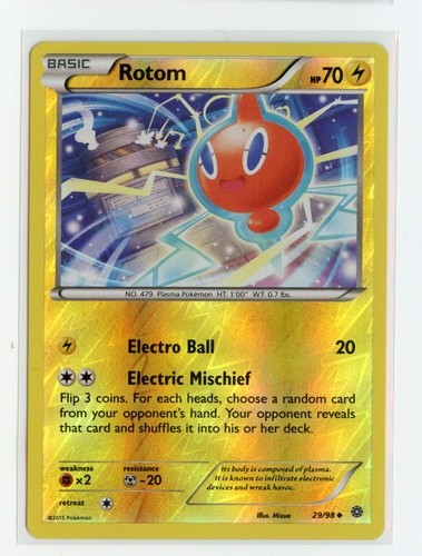 Rotom 29/98 XY - Ancient Origins Reverse Holo