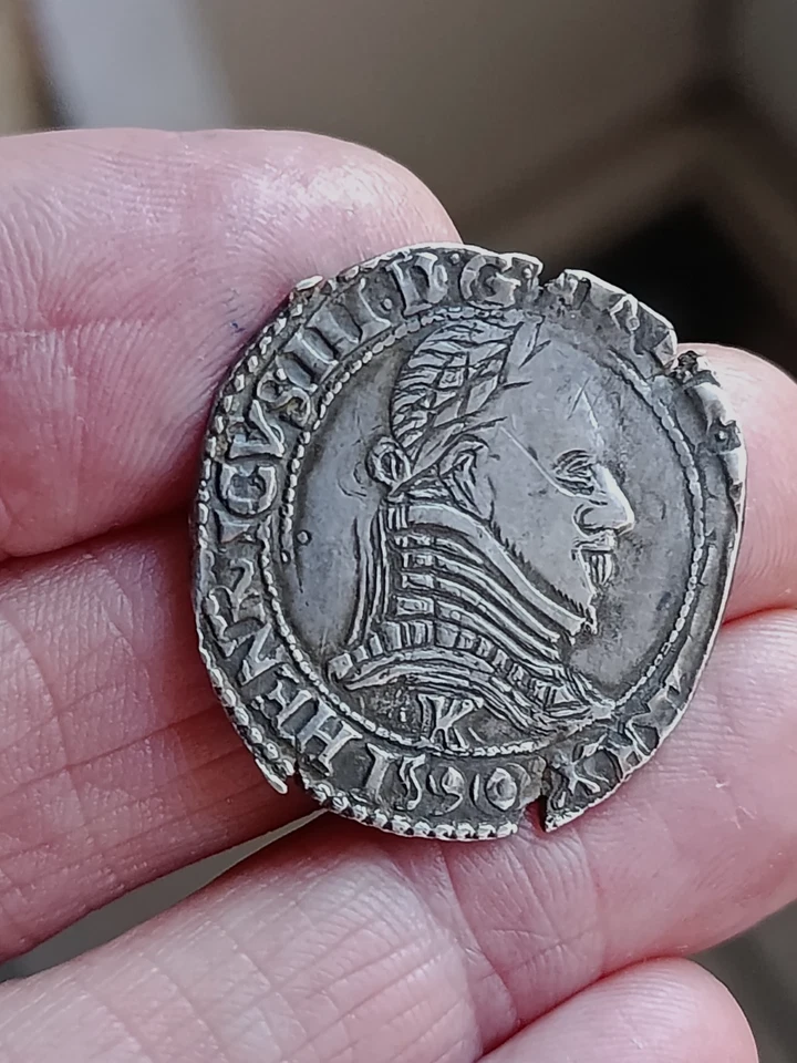 Henri III frappée par la ligue Catholique 1590 M - Photo 1/2