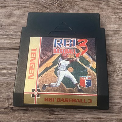 Nintendo R.B.I Baseball 3 MLB RBI NES Video Game Authentic & Tested RBI NES