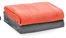 Swaddle Blankets47x47cm Organic Cotton Muslin Baby Blanket for Swaddle Pack of 2