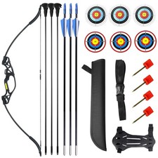 41" Archery Set,Youth Bow and Arrow Set, Suitable for Beginners and Teenagers...