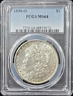 1890-O Morgan Dollar MS-64 PCGS VIDEO