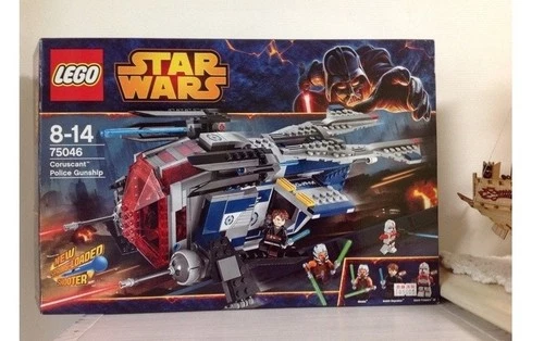 LEGO 75046 Star Wars Coruscant Police Gunship NEW SEALED 2014 Ahsoka RARE