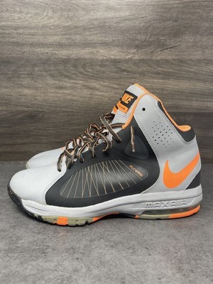 Nike Air Max Actualizer Basketball Shoes Mens Size 8.5 Grey Orange 622041-005