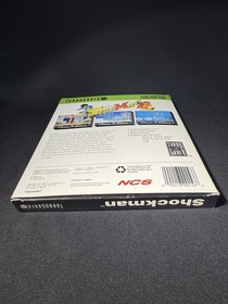 Shockman (TurboGrafx-16, 1992) Authentic BOX ONLY- RARE - Nice Condition!