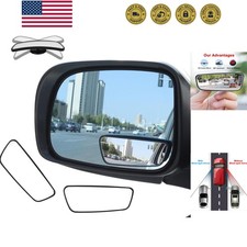 Blind Spot Mirror Framed Rectangular Blind Spot Car Mirror Upgrade Hd Glass...
