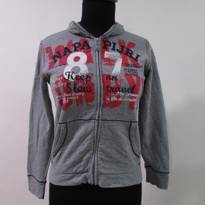 Napapijri Women s Tracksuit Top Grey Chest Size 34/36 UK S SKU  Y05458