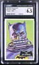 1966 Topps Batman Black Bat The Bat-Gasmask #43 - CGC 6.5