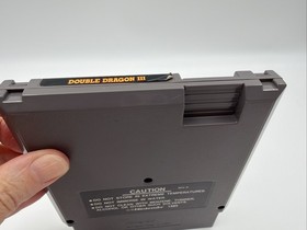 Double Dragon III: The Sacred Stones (Nintendo NES, 1991) carrello autentico testato