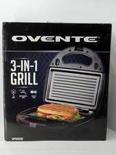 OVENTE (PLACAS INTERCAMBIABLES PARRILLA 3 EN 1750 VATIOS LUCES INDICADORAS GPI