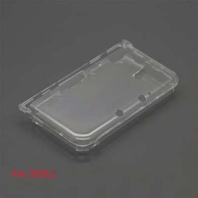 For Nintendo 3DS Clear Snap-on Plastic Crystal Hard Shell Case Protective Cover