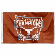 Texas Longhorns Champions 2023 3x5 ft universidad NCAA bandera naranja/bandera