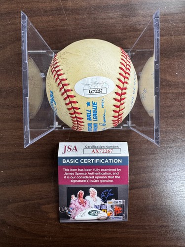 Fergie Jenkins Signed Autographed Rawlings OAL Baseball JSA *267 - Picture 3 of 3