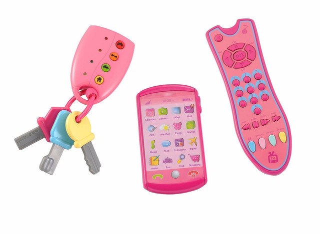 baby keys remote and phone