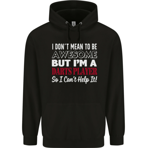 I Dont Mean to Be Darts Player Childrens Kids Hoodie - Picture 1 of 76
