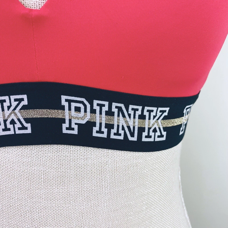 Victoria's Secret Pink Wireless Lightly Lined Bra Red Size 32C - Image 3 of 4