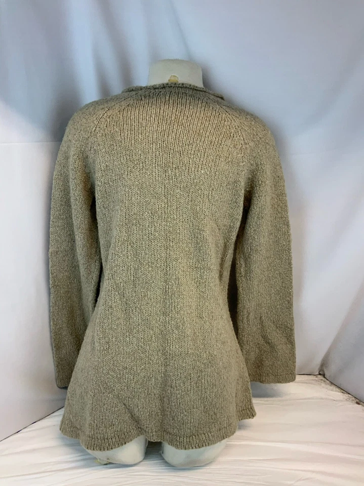 Suéter Royal Robbins Para Mujer’s L Bronceado Acrílico Nylon Algodón Lana Crew YGI A1-241 Foto 4 de 4