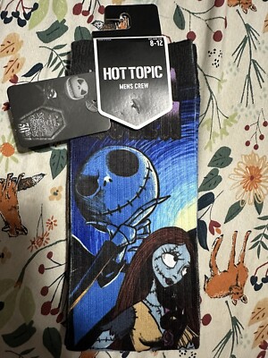 Disney The Nightmare Before Christmas Scream Queen Crew Socks