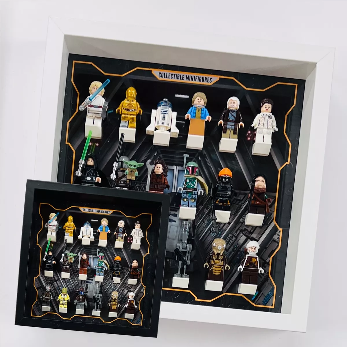 Affichage Étui Cadre pour lego Star Wars Mini Figurines 25cm 27cm