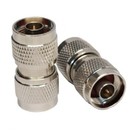 N type n type Male straight adaptor Plug 50 ohm knurl nut