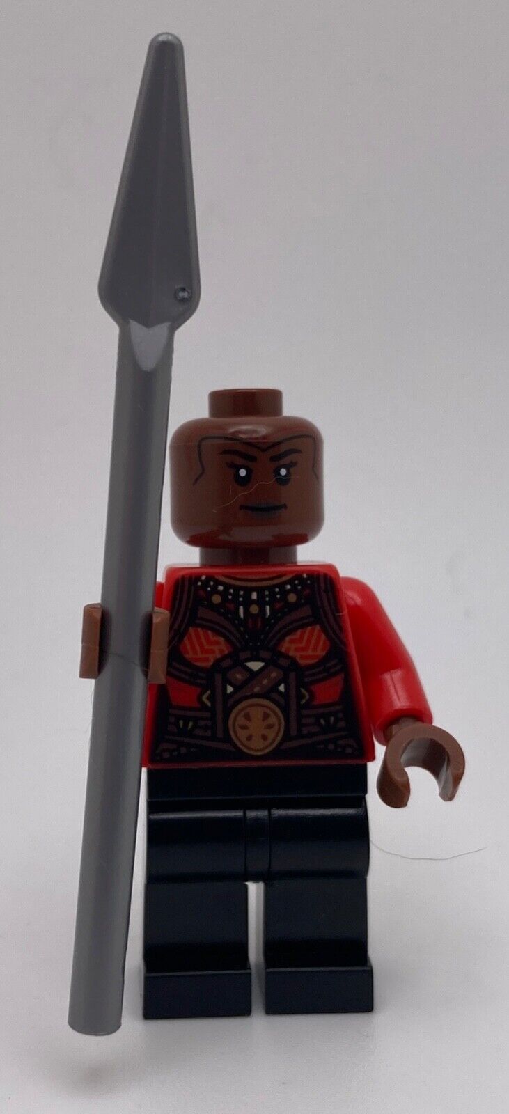 NEW! LEGO Okoye Minifigure Marvel 76214 Black Panther: War on the Water