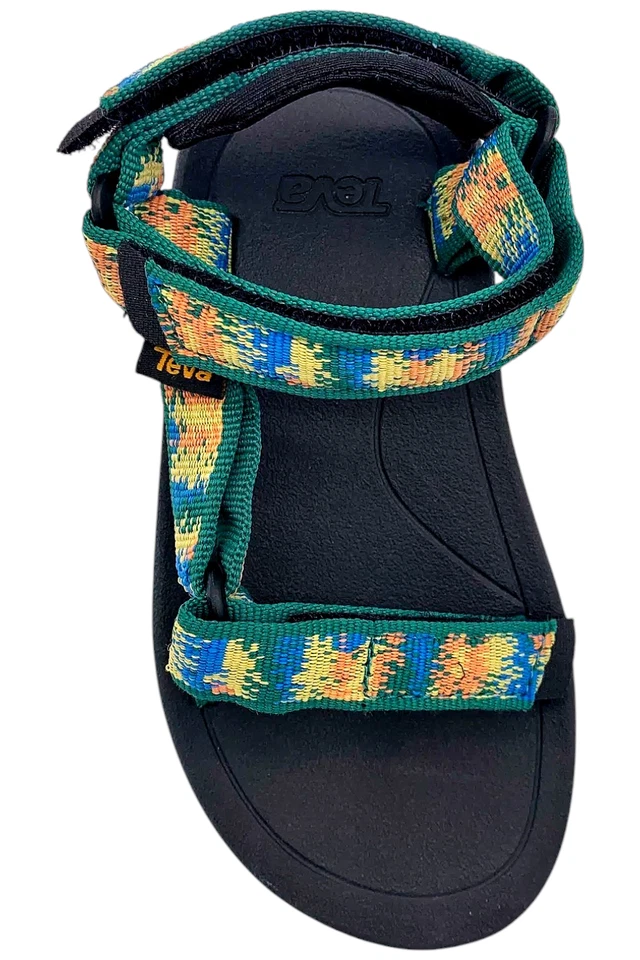Sandalias deportivas Teva T Hurricane XLT 2 verdes múltiples para niños pequeños Foto 2 de 3