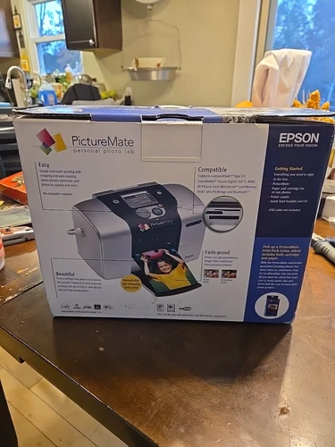 Epson PictureMate Express Edition Personal Photo Lab Printer Model B271A - Picture 4 of 5