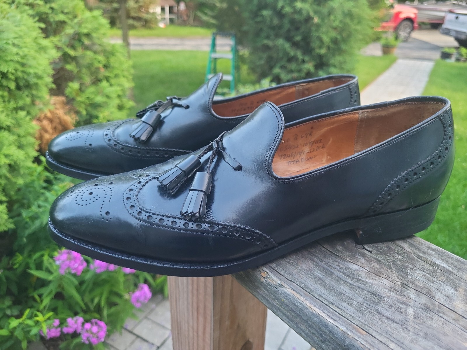 Church's Wingtip Loafers Mens 10 B Made 