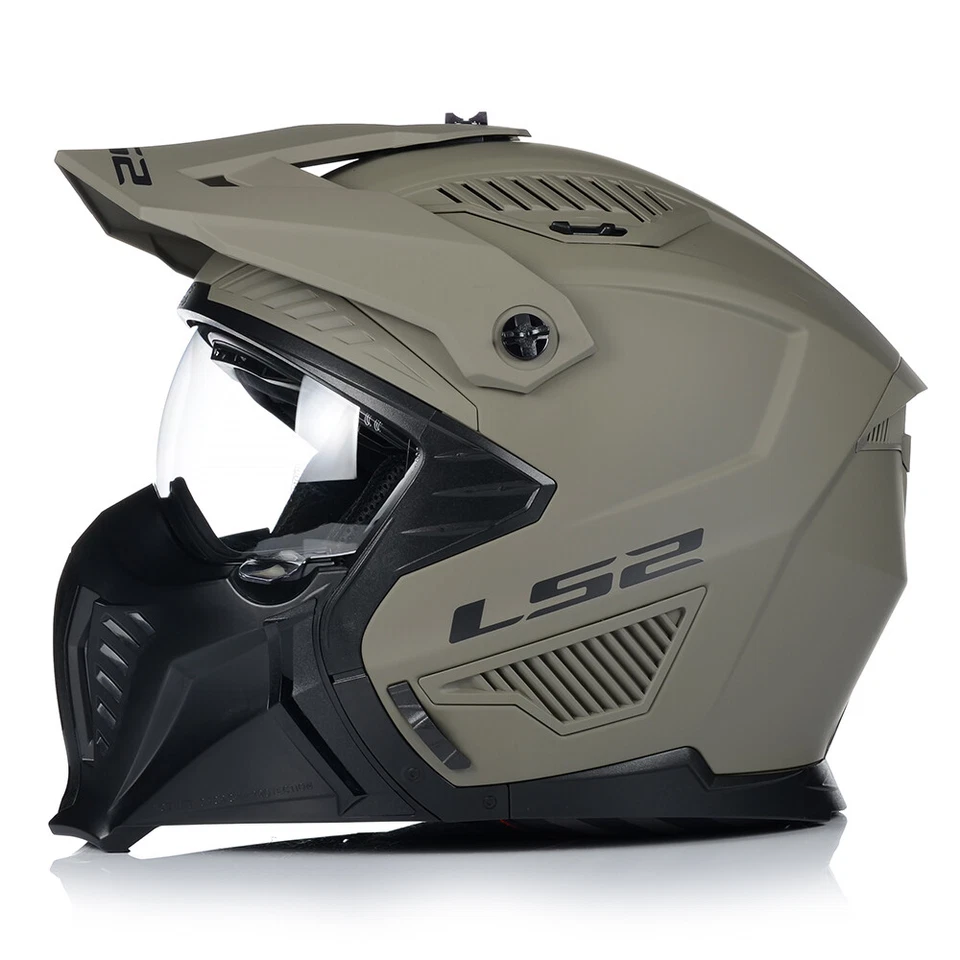 Motorradhelm Jethelm | LS2 OF606 DRIFTER SAND | Helm Roller Trial Motorrad 22.06 - Bild 4 von 4