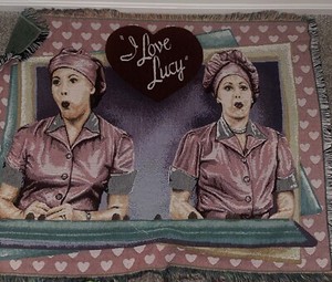 I Love Lucy Throw Blanket | eBay