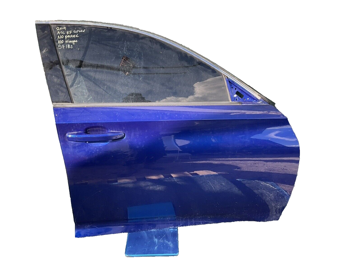 18-22 Honda accord front right passenget door assembly blue oem | eBay
