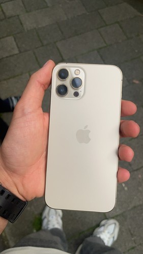 Apple iPhone 12 Pro Max - 128 GB - Gold (Unlocked) (Single SIM) - Afbeelding 2 van 7