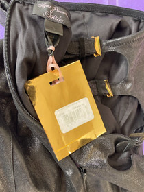 Agent Provocateur leather 36D 36B 34DD bra & suspender skirt SET soiree Marcella