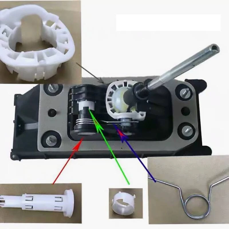 Kit boccola riparazione bastone cambio per Audi A1 (8X1, 8XK, 8XA) 2010-2018 6Q0711699 - Immagine 3 di 4