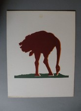 Gino Marotta Riproduzione litografica certificata Bolaffi Arte Originale '70