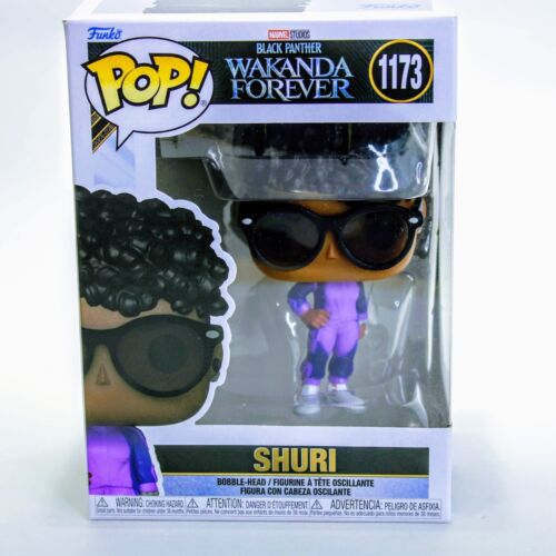 Funko Pop! Marvel Black Panther Wakanda Forever SHURI Sunglasses Outfit 1173 - Picture 1 of 4