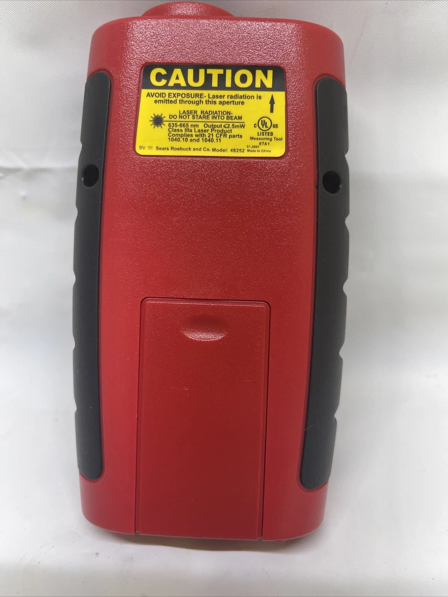 Craftsman laser 2024 tape measure