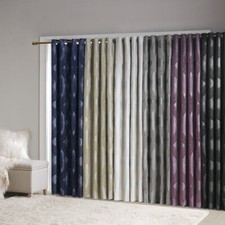 Blackout Curtains Window Ogee Knitted Jacquard 50x84 for Bedroom and Apartments