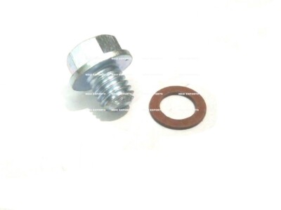 なっつ 2 X Engine Oil & Drain Nuts With Washers Vespa PX Lml Star Stella