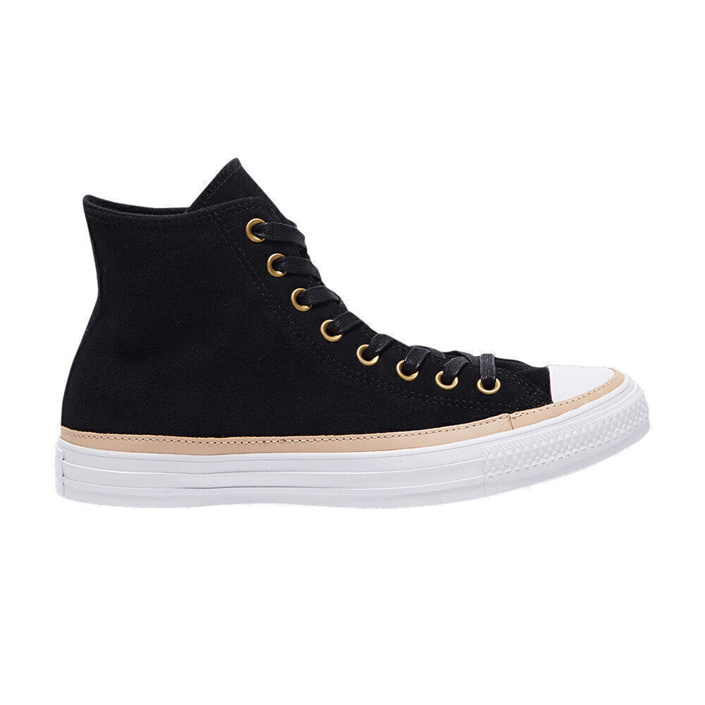 Converse Chuck Taylor All Star High Black Vachetta Mens Sneakers 165919C-image