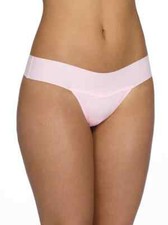 NEW  23 HANKY PANKY BREATHESOFT NATURAL RISE THONG SZ XS