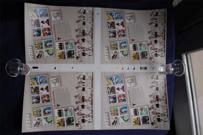 Celebrate the Century 1940's 33c Stamps Uncut Press Sheet Sc#3186a Celebrate the Century 1940's 33c Stamps Uncut Press Sheet Sc#3186a