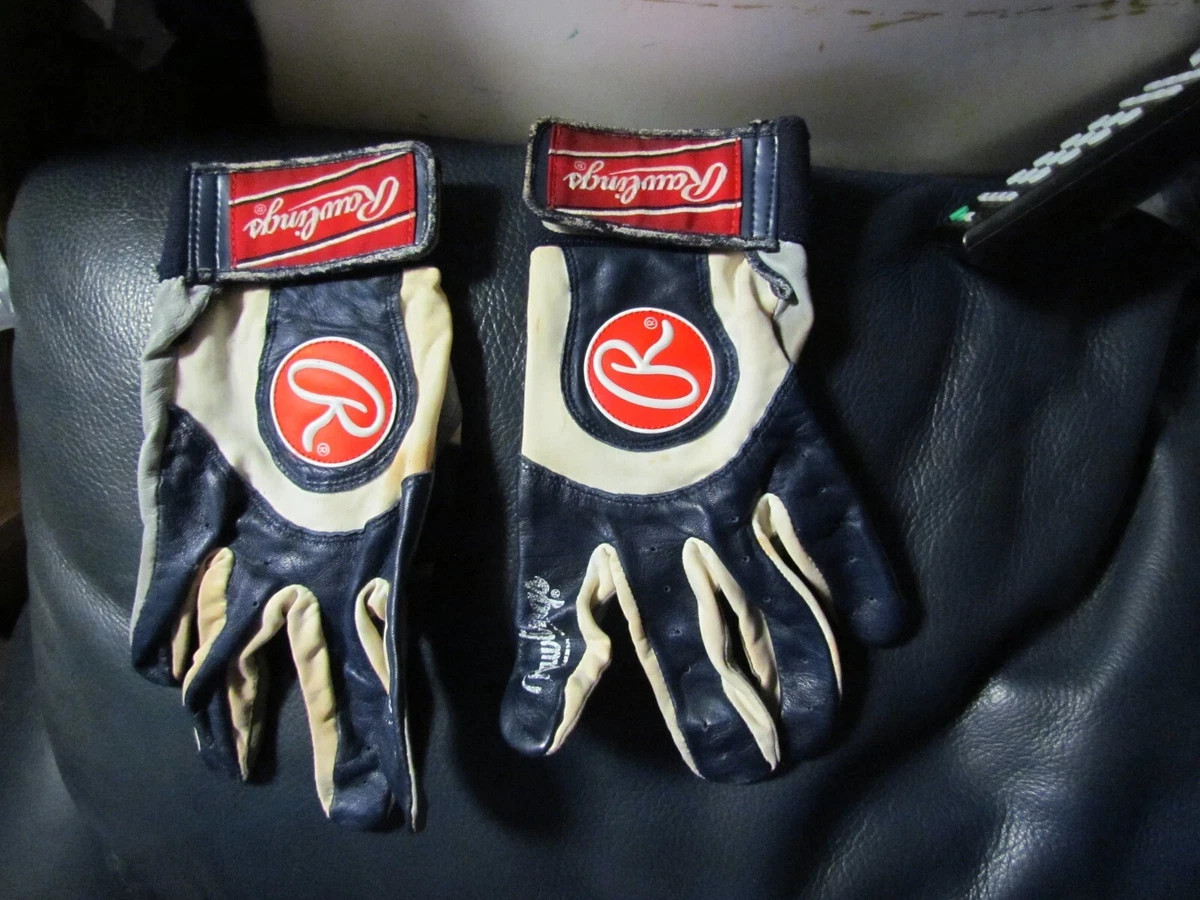 Blue and best sale red batting gloves