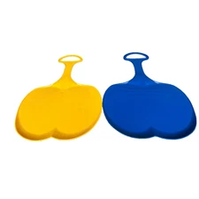 2 Flexible Flyer Individual  Red Winter Snow a seat Sled For Kids And Adults NWT