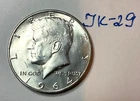 1964 D JFK KENNEDY HALF DOLLAR - 90% Silver Coin - JK-29