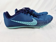 Nike Unisex Zoom Rival M 11.5 Track Spikes Green Abyss/Hyper Jade 