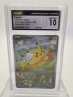 Pokemon CGC 10 Pikachu Black Star Promo Adventure Chest!
